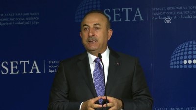 Dışişleri Bakanı Çavuşoğlu: 'İslam düşmanlığının suç olarak net bir şekilde yasalara girmesini sağlamamız lazım' - ANKARA 
