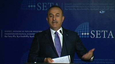  Dışişleri Bakanı Çavuşoğlu, SETA'nın 'Avrupa İslamofobi Raporu 2017' programında konuştu 
