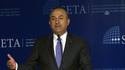 Dışişleri Bakanı Çavuşoğlu: Üç, beş oy daha fazla almak uğruna popülist siyasetçilerin bir çok Avrupa ülkesinde nefret dili kullandığını görüyoruz' - ANKARA 