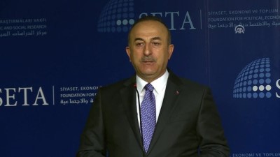 Dışişleri Bakanı Çavuşoğlu: 'Vatandaşlarımızın başına fiili saldırı geldiğinde gerekli çalışmaları başlatıyoruz' - ANKARA 