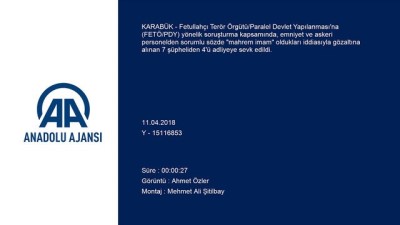 istihbarat - FETÖ/PDY'nin hücre evine operasyon - KARABÜK Videosu