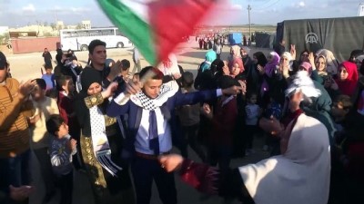 Gazzeli gençler Büyük Dönüş Yürüyüşü'ne destek için sınırda evlendi - GAZZE 