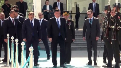 Kırgızistan Cumhurbaşkanı Ceenbekov, Türkiye'den ayrıldı - ANKARA 