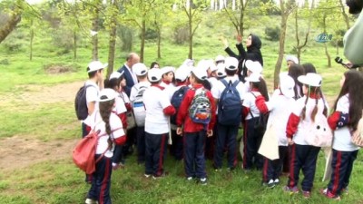 Sultangazili çocuklar ormanı keşfe çıktı 