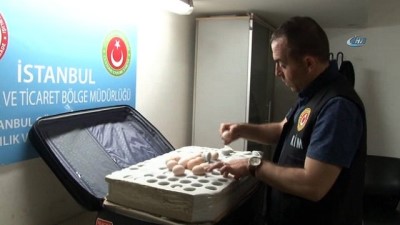  Atatürk Havalimanı'nda 802 adet ejderha tavuğu yumurtası ele geçirildi 