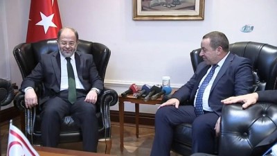 ayrimcilik -  Başbakan Yardımcısı Akdağ KKTC Maliye Bakanı Denktaş’ı kabul etti Videosu