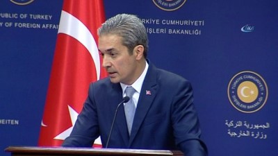 incirlik ussu -  Dışişleri Sözcüsü Aksoy:' Karar tasarısının veto edilmesi kaçırılan bir fırsat'  Videosu