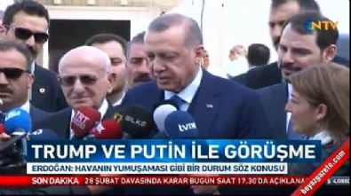 trump - Cumhurbaşkanı Erdoğan'dan flaş açıklamalar  Videosu