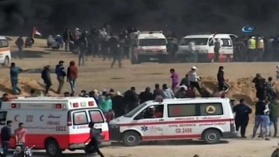 saglik gorevlisi -  - Gazze'de Gerginlik: 113 Yaralı  Videosu