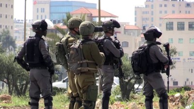 İsrail askerlerinden Batı Şeria'daki gösterilere müdahale - RAMALLAH