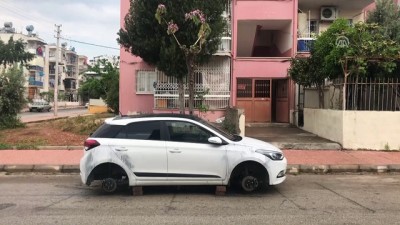 ayetler - Mersin'de aranan lastik hırsızları yakalandı Videosu