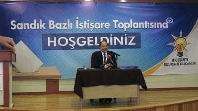 Başbakan Yardımcısı Akdağ, Sandık Bazlı İstişare toplantısına katıldı - ERZURUM