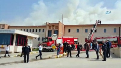 yangin panigi -  Hastanede yangın paniği...Yoğun dumanlar yükseliyor  Videosu