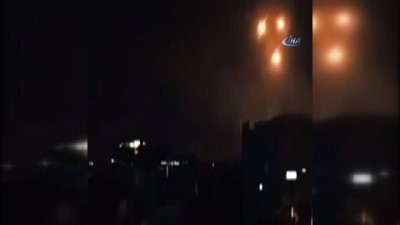 hava harekati -  Suriye hava savunma sistemlerini aktif etti  Videosu