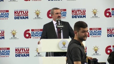 AK Parti Üsküdar 6. Olağan İlçe Kongresi - AK Parti Genel Başkan Yardımcısı Eker, Ataş, Yazıcı - İSTANBUL