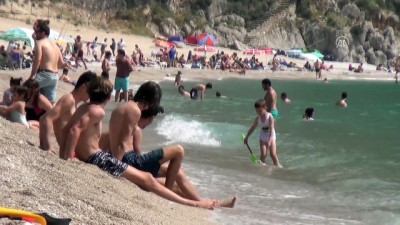 yabanci turist - Fethiye sahillerine yaz geldi - MUĞLA  Videosu