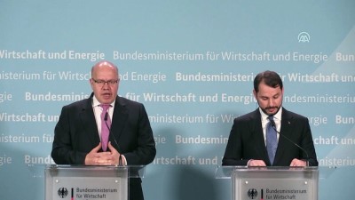 Albayrak-Altmaier ortak basın toplantısı - Almanya Ekonomi ve Enerji Bakanı Altmaier - BERLİN
