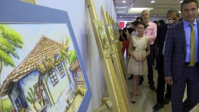 sergi acilisi - Antalyalı küçük ressam ilk kişisel sergisini açtı - ANTALYA Videosu
