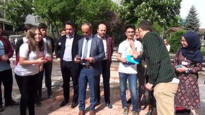 muammer ozturk -  Çankırı'da bir ilk proje... Öğrenciler şehir merkezinde İngilizce konuştular Videosu