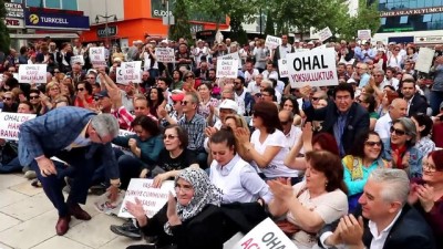 oturma eylemi - CHP'nin oturma eylemi - DENİZLİ  Videosu