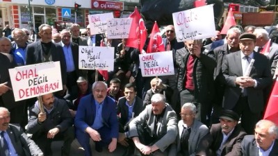 ifade ozgurlugu - CHP'nin oturma eylemi - KARS  Videosu