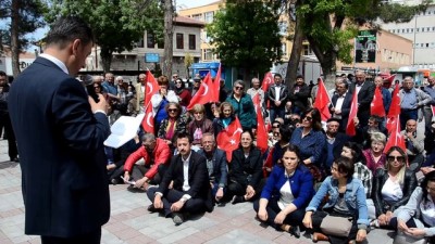 rturk - CHP'nin oturma eylemi - NİĞDE Videosu