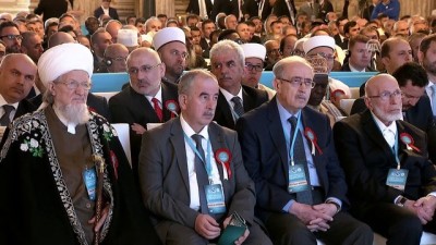 Dünya Müslüman Azınlıklar Zirvesi -Diyanet İşleri Başkanı Erbaş (4) - İSTANBUL 
