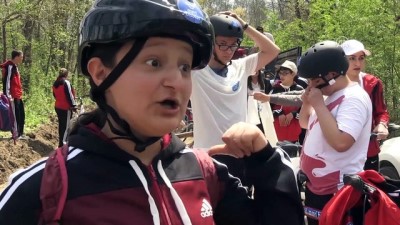 spor ayakkabi - Engelli öğrenciler pedal çevirdi - KIRKLARELİ  Videosu