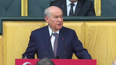 Bahçeli: 'MHP takdir ve tercih hakkını seçimlerin erkene alınmasından yana kullanacaktır' - TBMM 