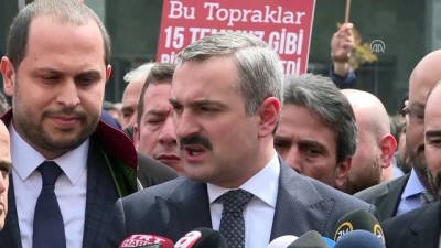 FETÖ'nün İstanbul'daki 'ana darbe' davasında karar çıkması - AK Parti İstanbul İl Başkanı Şenocak - İSTANBUL 