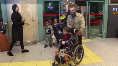 Gazzeli engelli kardeşler Türkiye'de - ANKARA 