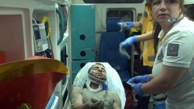  Adana’da inşaat çöktü: 2 işçi yaralı