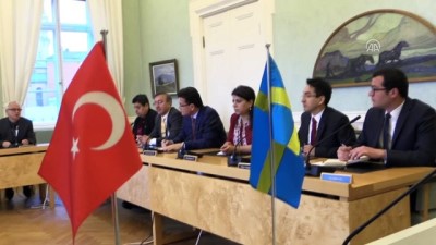 siginma - TBMM Göç ve Uyum Alt Komisyonu İsveç'te - STOCKHOLM Videosu