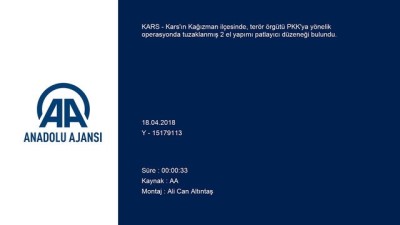 amonyum nitrat - Tuzaklanmış 2 patlayıcı imha edildi - KARS Videosu