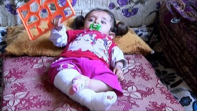 kemik hastaligi -  3 yaşındaki Hülya'nın kemikleri cam gibi kırılıyor  Videosu