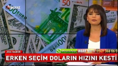 dolar ve euro - Erken seçim açıklaması sonrası dolar geriledi Videosu