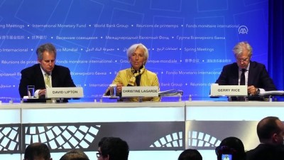 yukselen - IMF Başkanı Lagarde'dan 'ticaret çatışmaları' uyarısı - WASHINGTON Videosu