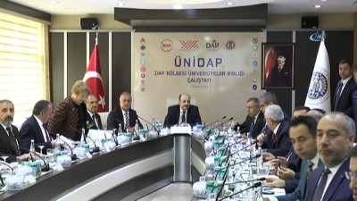 ortak akil -  ÜNİDAP DAP Bölgesi Üniversiteler Birliği Çalıştayı Saraç başkanlığında yapıldı  Videosu