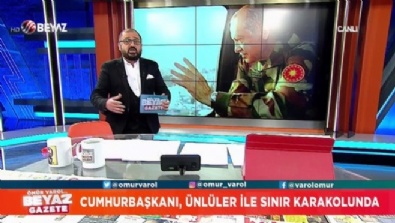 beyaz gazete - Cumhurbaşkanı, ünlüler ile sınır karakolunda  Videosu