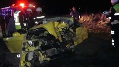 sparta -  Hurdaya dönen araç bir aileye mezar oldu... 3 ölü, 2 yaralı  Videosu