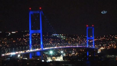  İstanbul Mavi’ye büründü