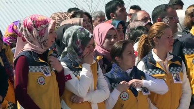 Şehit UMKE görevlisi Tatar için tören düzenlendi - ERZURUM 