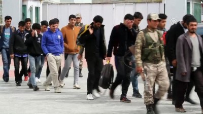 dolar - 50 yabancı uyruklu yakalandı - VAN  Videosu