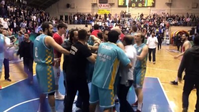 spor musabakasi - Basketbol maçında olaylar çıktı - EDİRNE Videosu