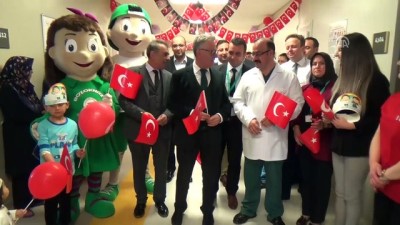 Yozgat Şehir Hastanesi'nde 23 Nisan kutlaması