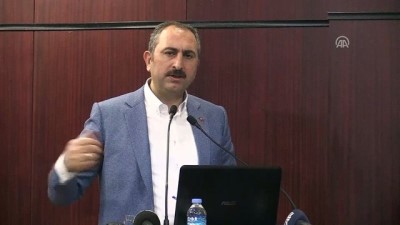 Adalet Bakanı Gül: ''Siyasi istikrar kalıcı olsun diye bugün bir seçim kararı alınmıştır'' - GAZİANTEP
