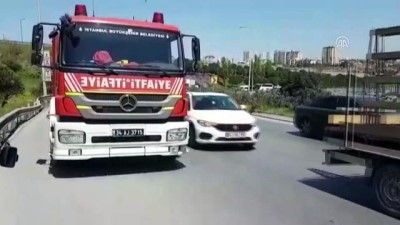 Bahçeşehir'de trafik kazası - İSTANBUL 