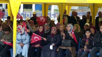 Bakan Arslan GAZİRAY'ın temel atma törenine katıldı - GAZİANTEP 