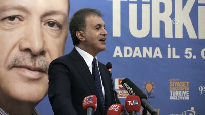 muzakere - Bakan Çelik: 'Her seçim hedeflerimize sarılmak için bir vesile' - ADANA  Videosu