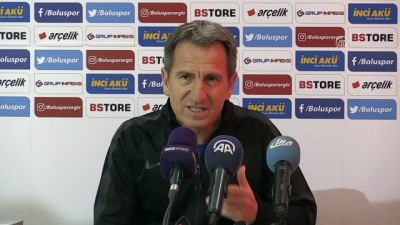 teknik direktor - Boluspor-İstanbulspor maçının ardından - BOLU Videosu